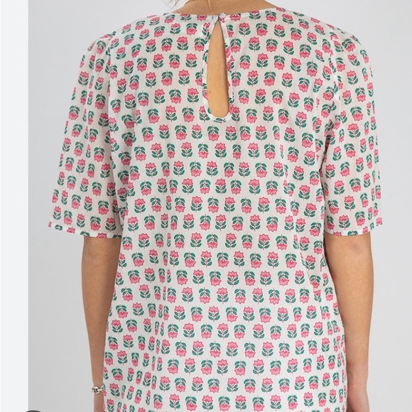 Des Petits Hauts cotton blouse t S - Picture 3 of 10